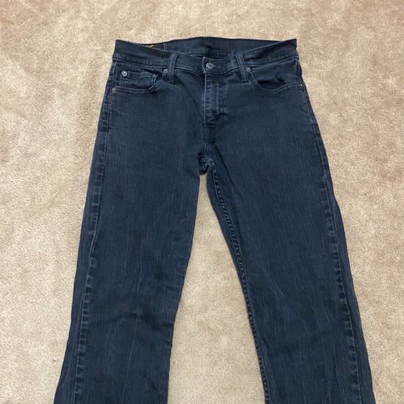 Levi’s 514 W29 L32 Black Denim Jeans - Picture 3 of 15